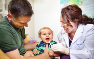 baby first dentist visit
