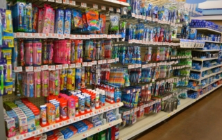 toothbrush aisle